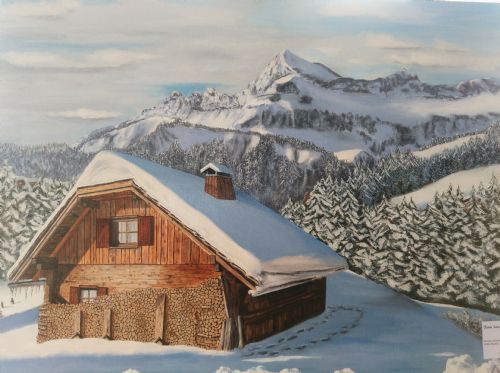 champagne 52 thivet nohmad club de peinture p lazzareschi chalet.